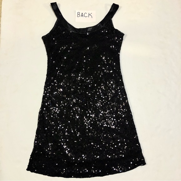 Libian Black Sequin Party Dress 1XL - Picture 7 of 11